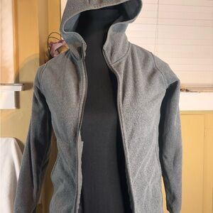 Amazon Essentials Kids Gray Hooded Jacket
